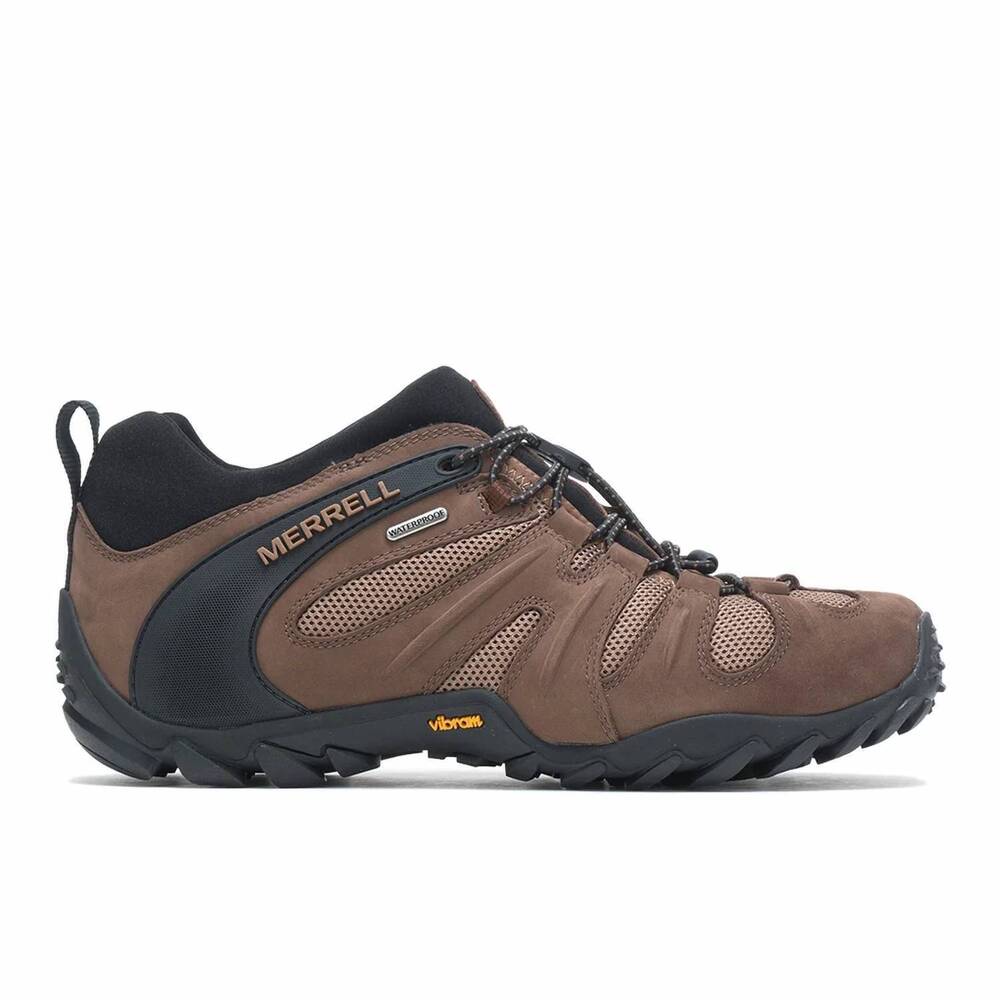 NEW MERRELL men's cham 8 stretch shoe in earth